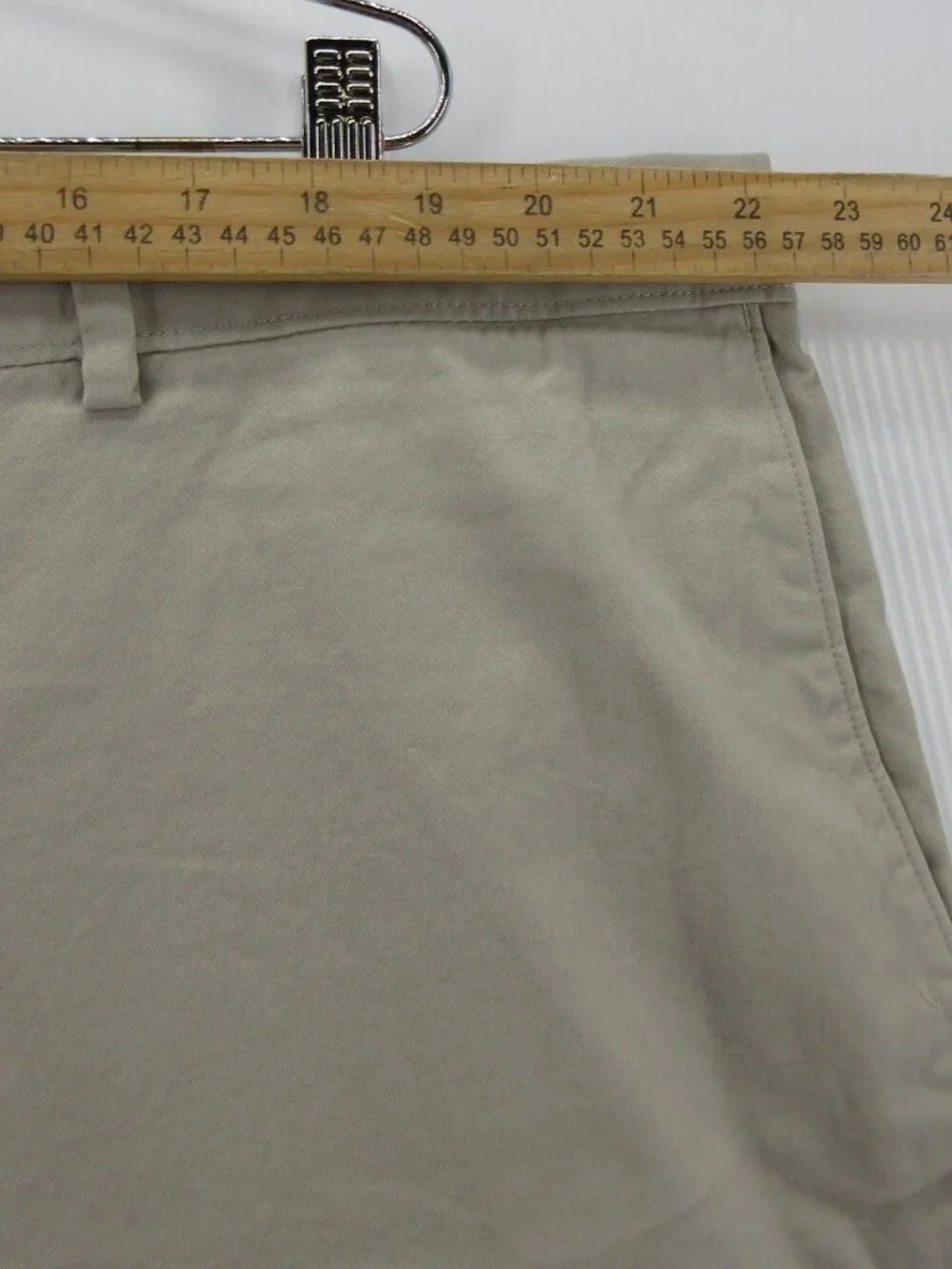 Banana Republic Shorts 44 Khaki Chino Canvas Y2K Preppy 11